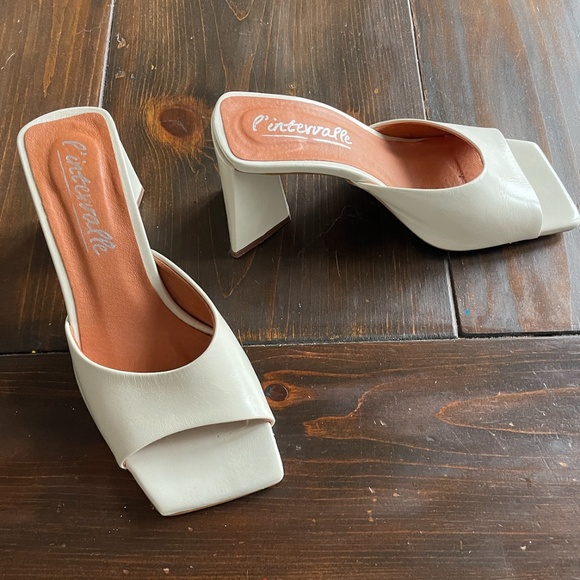 Cream Sandals - Picture 2 of 2